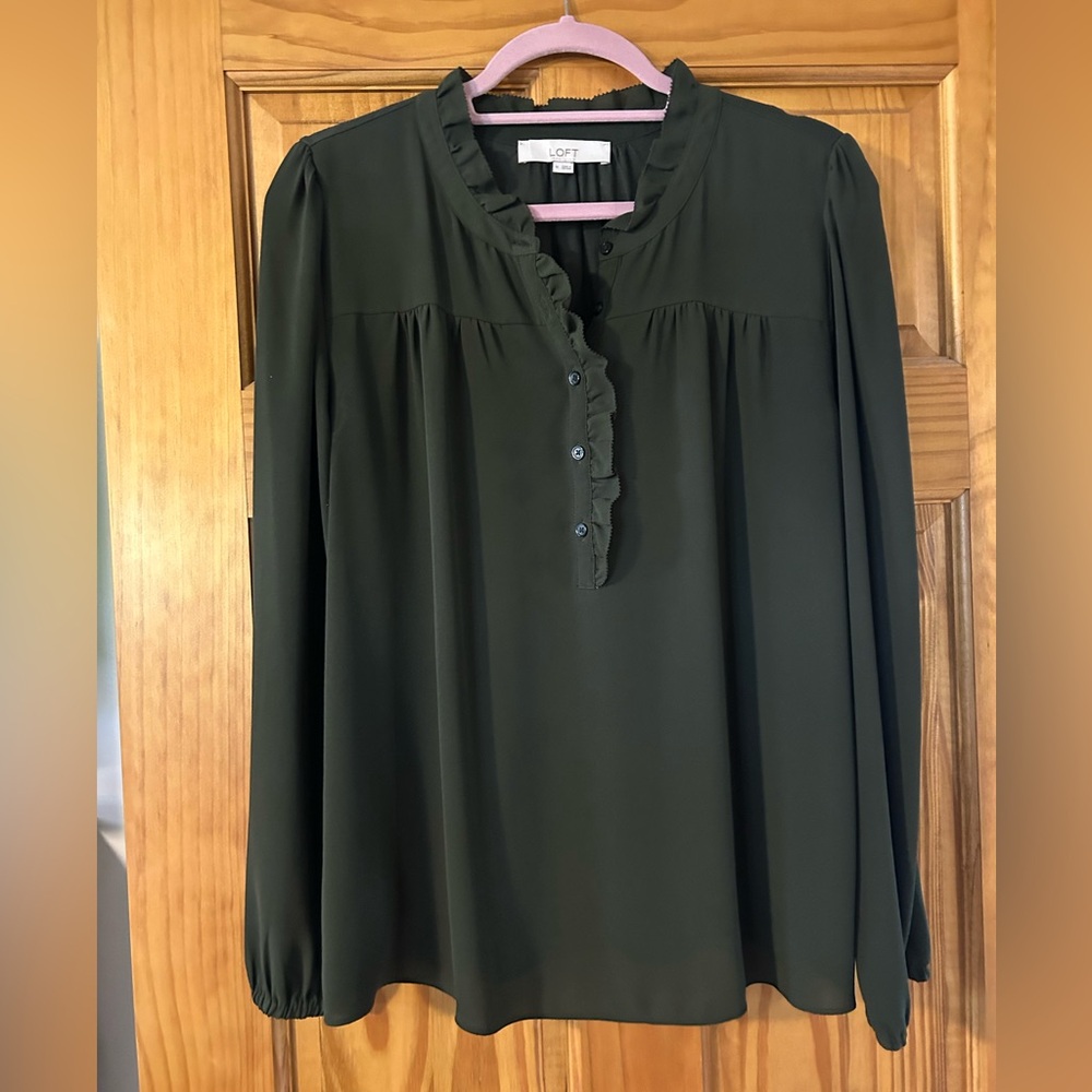 Loft Ruffle Blouse